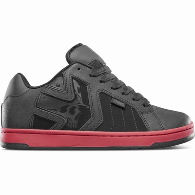 Tenis Etnies METAL MULISHA FADER 2 Negros/Rojos Para Hombre MX096-RWX